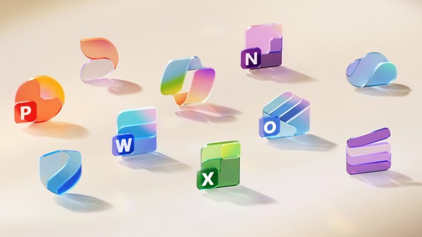 Microsoft icons rebrand